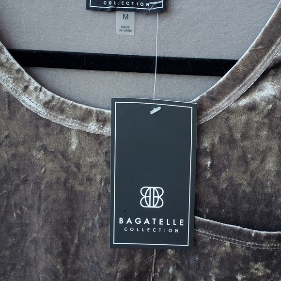 Suede Tshirt Shirt Gray - Picture 3 of 3